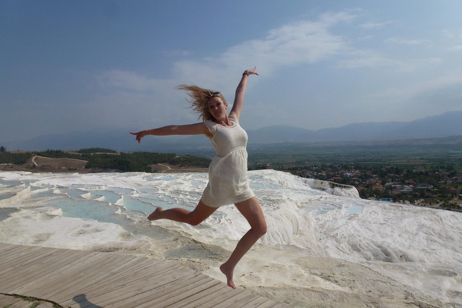 Pamukkale — Cotton castle terraces